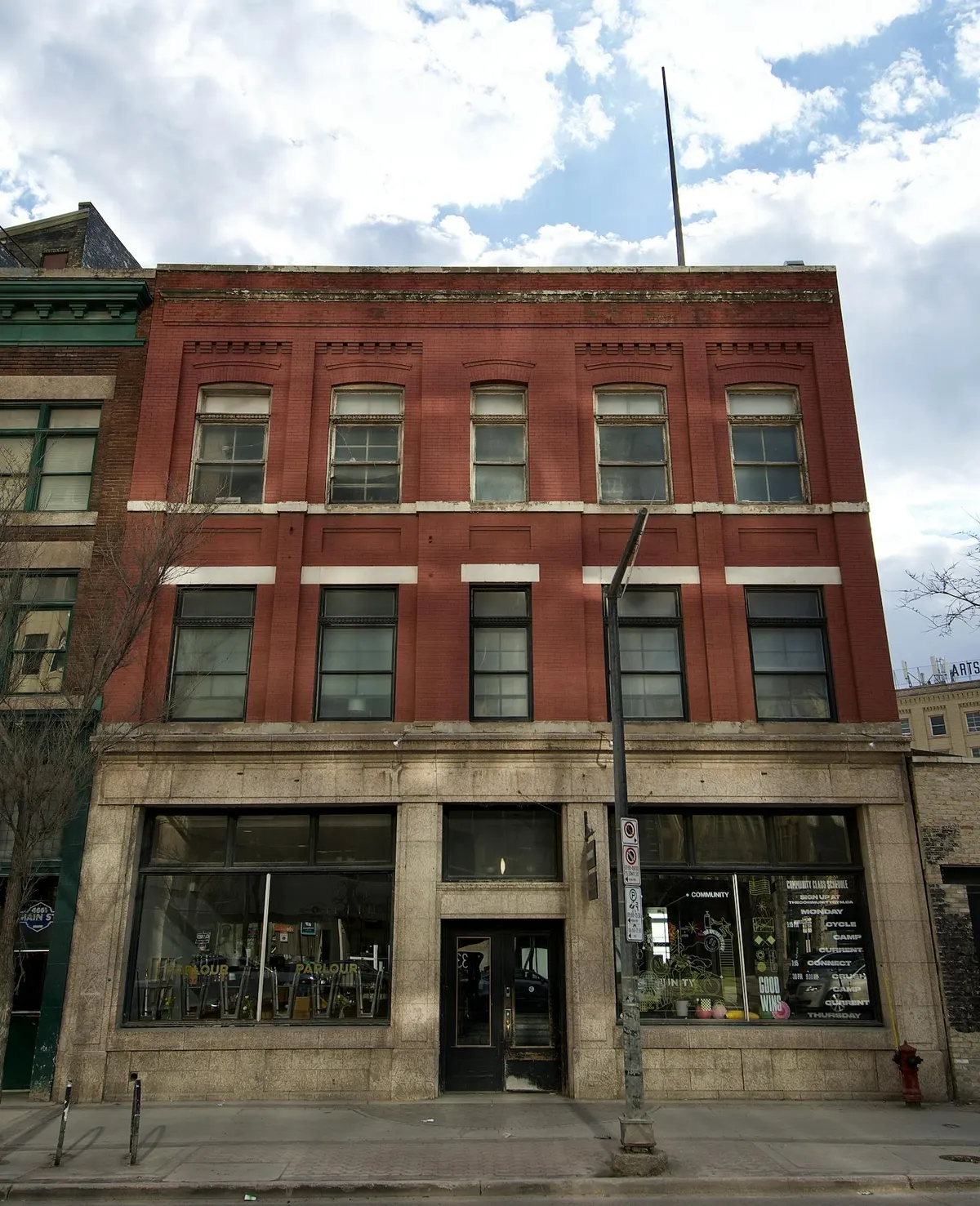 Three-Story Commercial Building